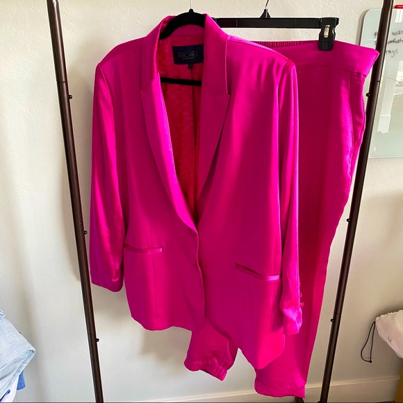 RACHEL Rachel Roy Other - Pink Satin Rachel Roy Suit